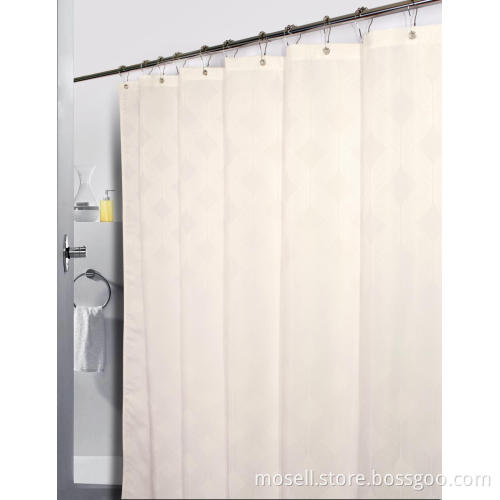 100% Polyester Jacquard Cloth Waterproof Shower Curtain​